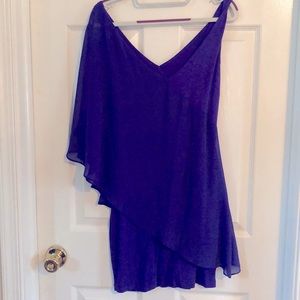 Bebe purple cocktail dress